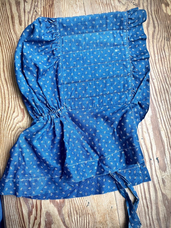 Antique Indigo Blue Sun Bonnet