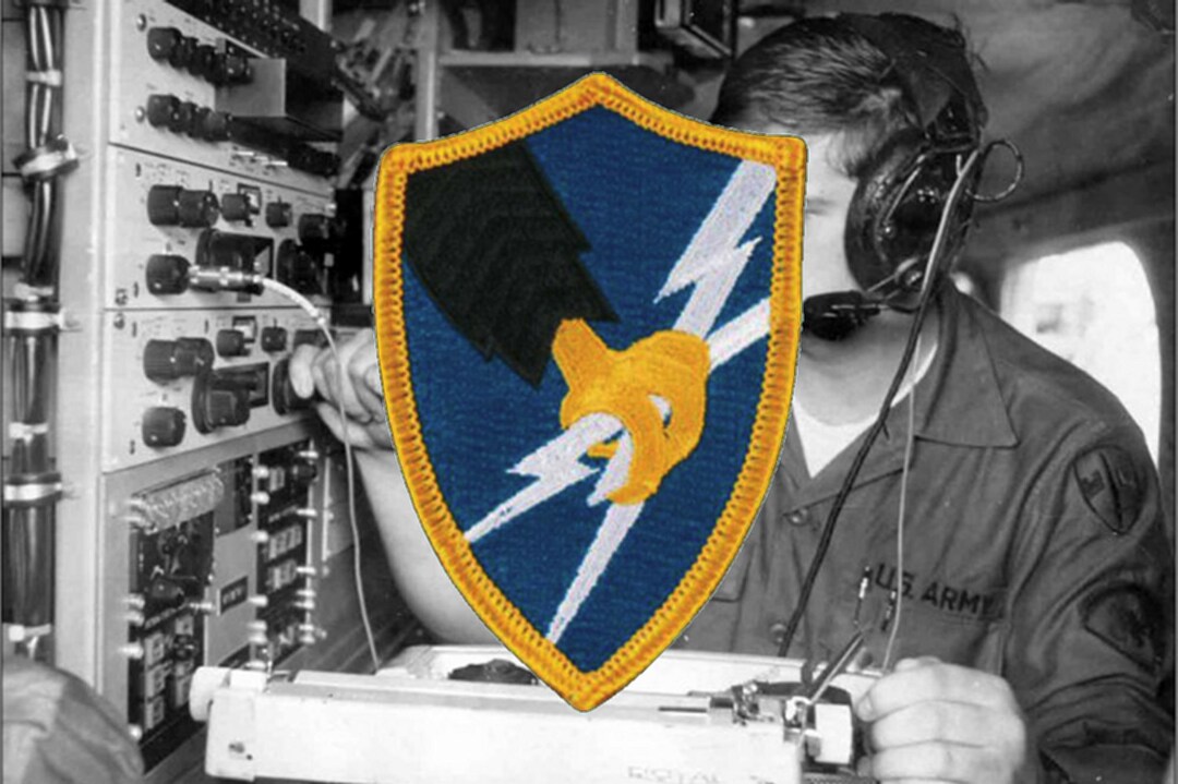 Army Security Agency Shoulder Patch Sticker - Quality Vinyl With Layer ...