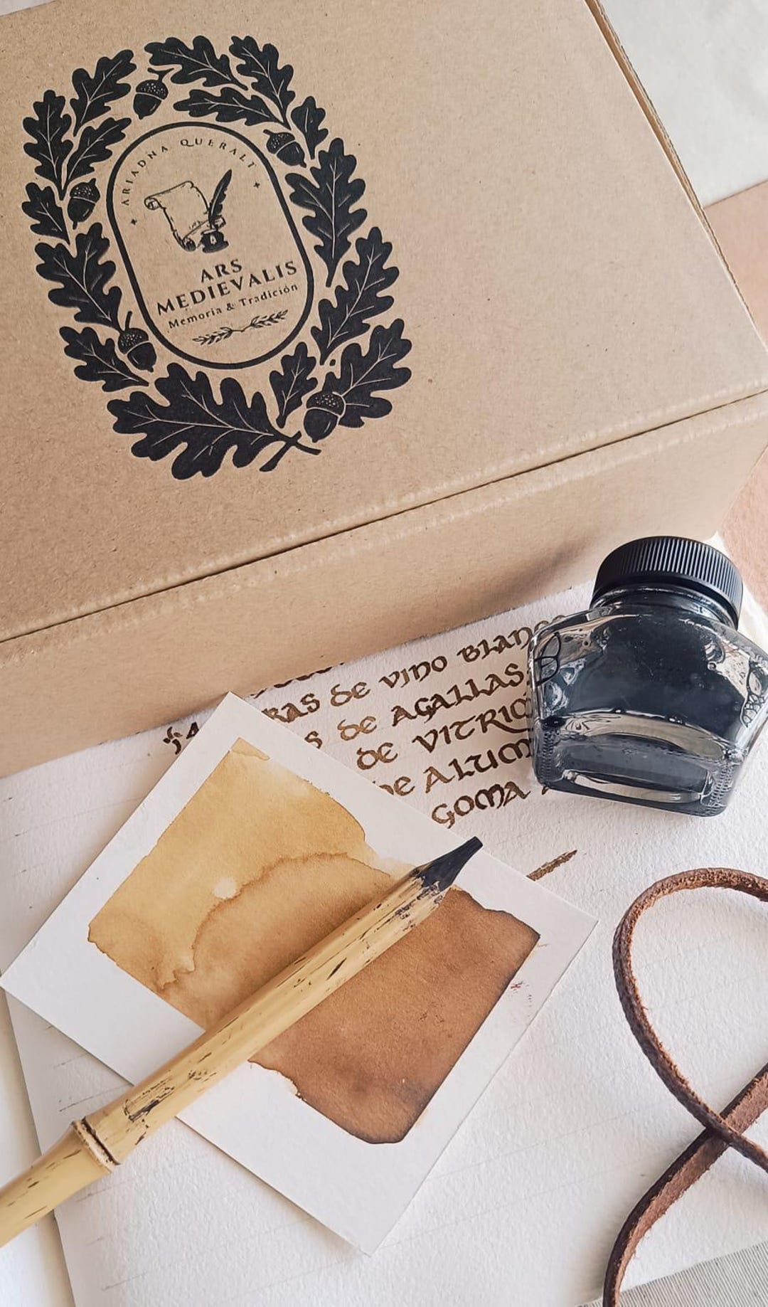 Midieval Ink Medieval Ink Kit - Bartholome Mayques - Etsy