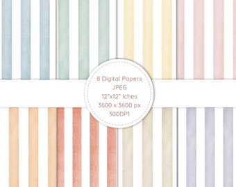 Pastel Gingham Digital Paper Pack | Seamless Plaid Patterns (Digital Download)
