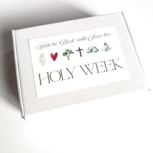Walk the Block with Jesus - A Holy Week Daily Family Activity