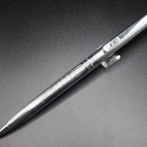Vintage 1990's Papermate Shiny Chrome 0.9mm Twist Pencil