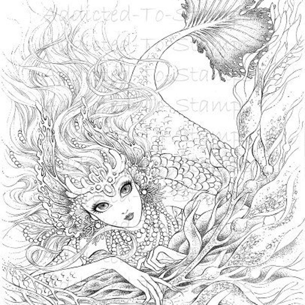 Mitzi Sato-Wiuff "La Mer" Digi Doodle Download U Color Downloads