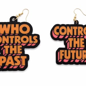 1984 Doublethink Statement Earrings