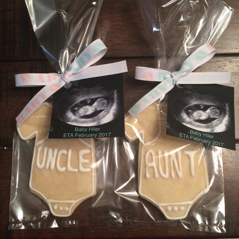Pregnancy Announcement Cookies Etsy