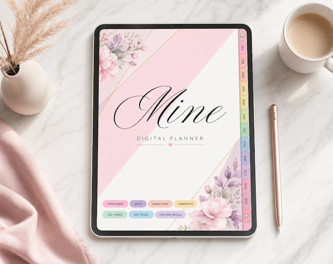 Digital Planner 2026 2027 Bundle, GoodNotes Planner iPad, Daily Weekly Monthly Planner, Digital Planner, Notability Planner, All in One