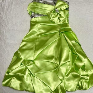 Girls Lime Dress - Etsy Girls Lime Dress - Etsy