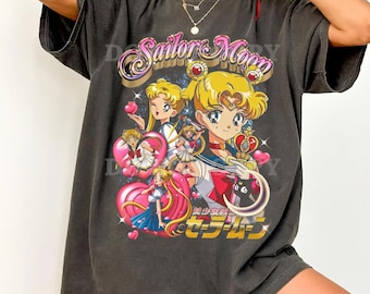 Comfort Colors Sailor Moon Graphic Tee