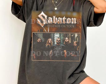 Comfort Colors Sabaton T-Shirt | Heavy Metal Shirt | The Great War Shirt