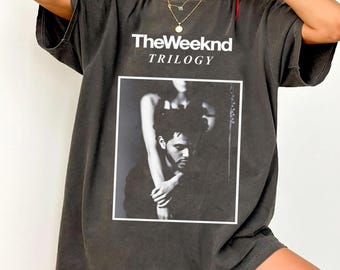 Comfort Colors The Weeknd Trilogy Album Graphic Print T-Shirt