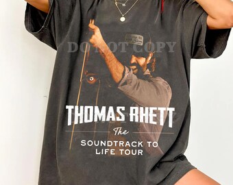 Camiseta Comfort Colors Thomas Rhett Soundtrack to Life Tour