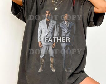 Comfort Colors Kanye Travis Scott Father T-shirt