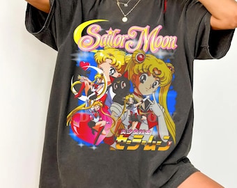 Comfort Colors Sailor Moon Anime Graphic Tee