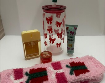 Red Bows Tumbler Gift Kit – Sugar & Spice Edition
