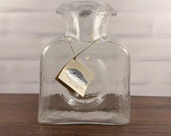 Blenko 384 Crystal Water Bottle Carafe