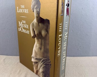 The Louvre & Musee D'Orsay 2-Vol Hardcover Art Book Set with Slipcase 2000