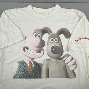 Vintage wallace and gromit t shirt - Etsy 日本