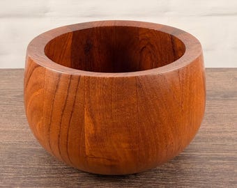 Dansk Jens Quistgaard Teak Schale IHQ Dänemark Mid Century Modern