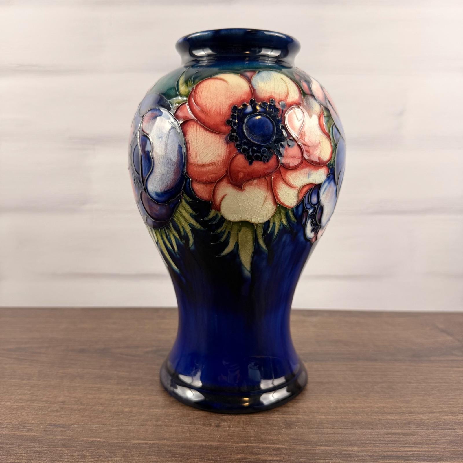 Moorcroft Blue Anemone - Etsy