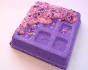 Gofre de azúcar amatista