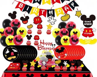 Mickey Mouse Party supplies and Decorations