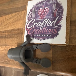 Figura de enchufe impresa en 3D de encaje a presión