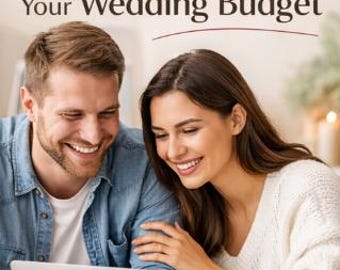 Wedding Budget Planner Spreadsheet | Expense Tracker, Vendor Organizer (Digital Download)