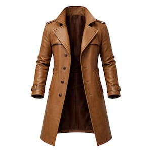 Trench in pelle ispirato al film Gambit Superhero Cosplay, giacca da film marrone chiaro ispirata a Remy LeBeau, giacca da personaggio dei fumetti