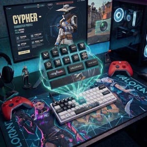 Tangentbordsknappar CYPHER VALORANT tangentbord