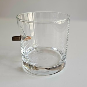 Authentic BenShot "Bulletproof" Rocks Glass - Handcrafted in USA
