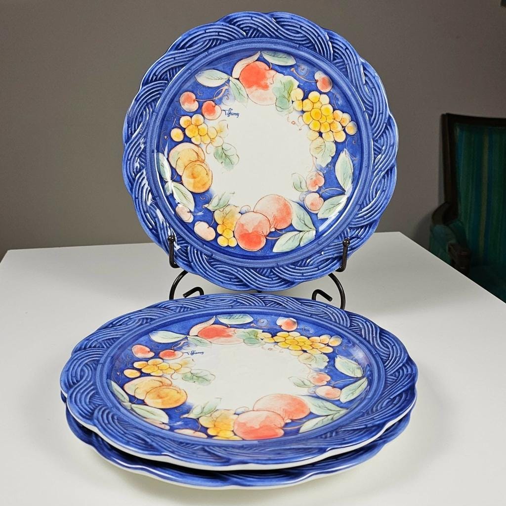 Tiffanys Plate Set - Etsy