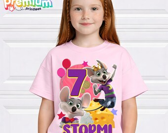 Personalized Chuk Birthday Tshirt: Cheese Party Theme, Family Matching Tee, All Sizes