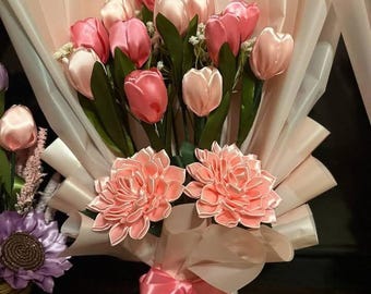 Tulipano singolo satinato