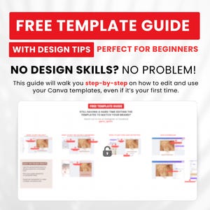 Free Canva template guide for beginners cheer social media templates step by step editing tutorial