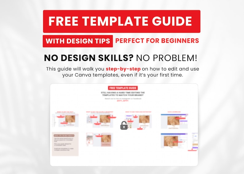 Free Canva template guide for beginners cheer social media templates step by step editing tutorial