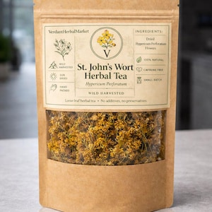 St. John's Wort Tea - %100 Pure Herbal Tea