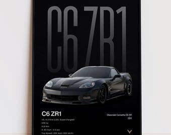 Poster C6 ZR1