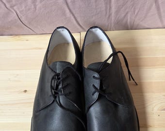 ドイツ連邦軍将校用オリジナルシューズ - ブラックレザードレスシューズ サイズ[42 EU]