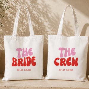 Bolsa personalizada para despedida de solteira | Sacola personalizada para a noiva e suas madrinhas | Despedida de solteira | Presente para a noiva | Presente para as madrinhas