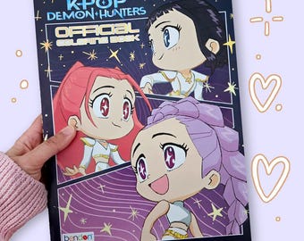 Officieel KPOP Demon Hunters-kleurboek