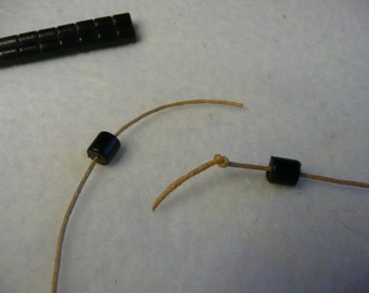 DESTASH  Black Magnetic Clasps for Necklace and Bracelet  10 Sets
