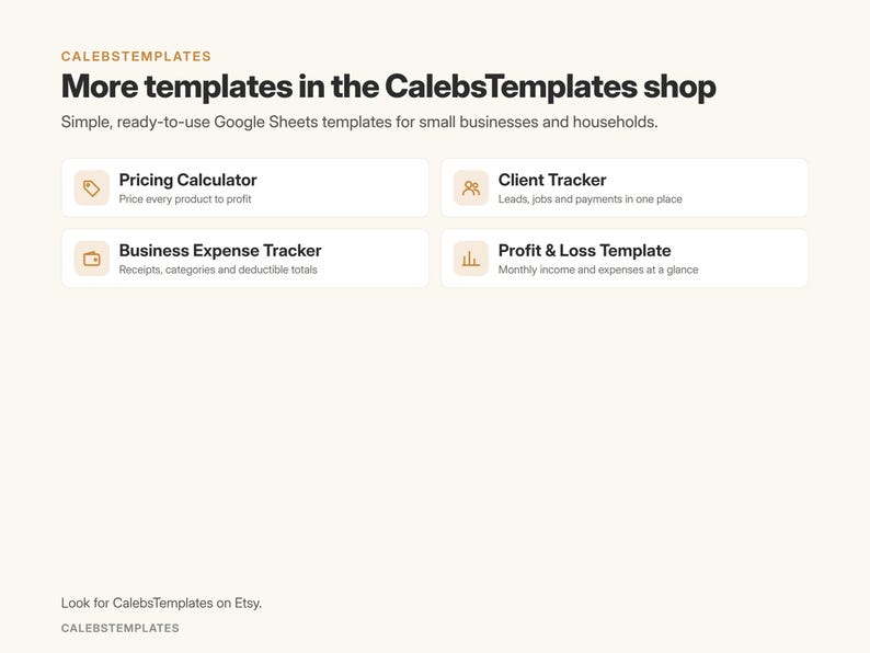 Small Business Inventory Tracker, Google Sheets Template with Low Stock Alerts (Digital Download) image 10