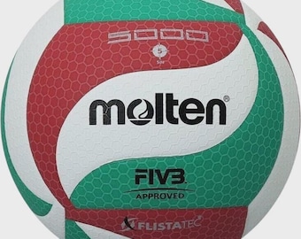 Molten 5000 Volleyball Size 5 | FIVB Approved FLISTATEC Match Training Ball