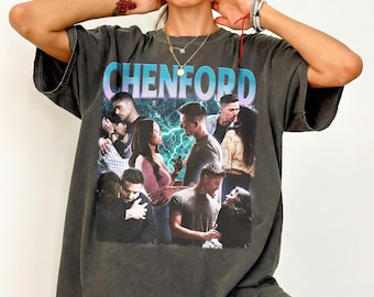 Chenford T-Shirt, Lucy Chen Tim Bradford Graphic Tee, The Rookie Apparel, Vintage Comfort Colors Tee