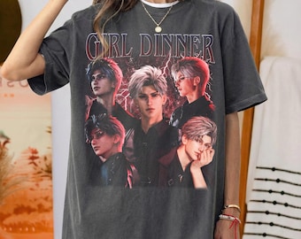 Vintage Comfort Colors Girl Dinner Sylus Xavier Love and Deepspace Otome Game Shirt