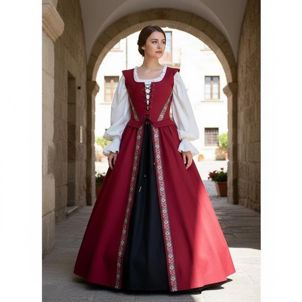 Elizabeth Swann Costume Red Dress - Etsy UK Elizabeth Swann Costume Red Dress - Etsy UK
