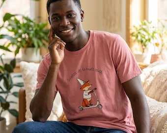 Camiseta divertida para profesor de matemáticas con temática de zorros. Regalo de agradecimiento para profesores. Vuelta al cole.