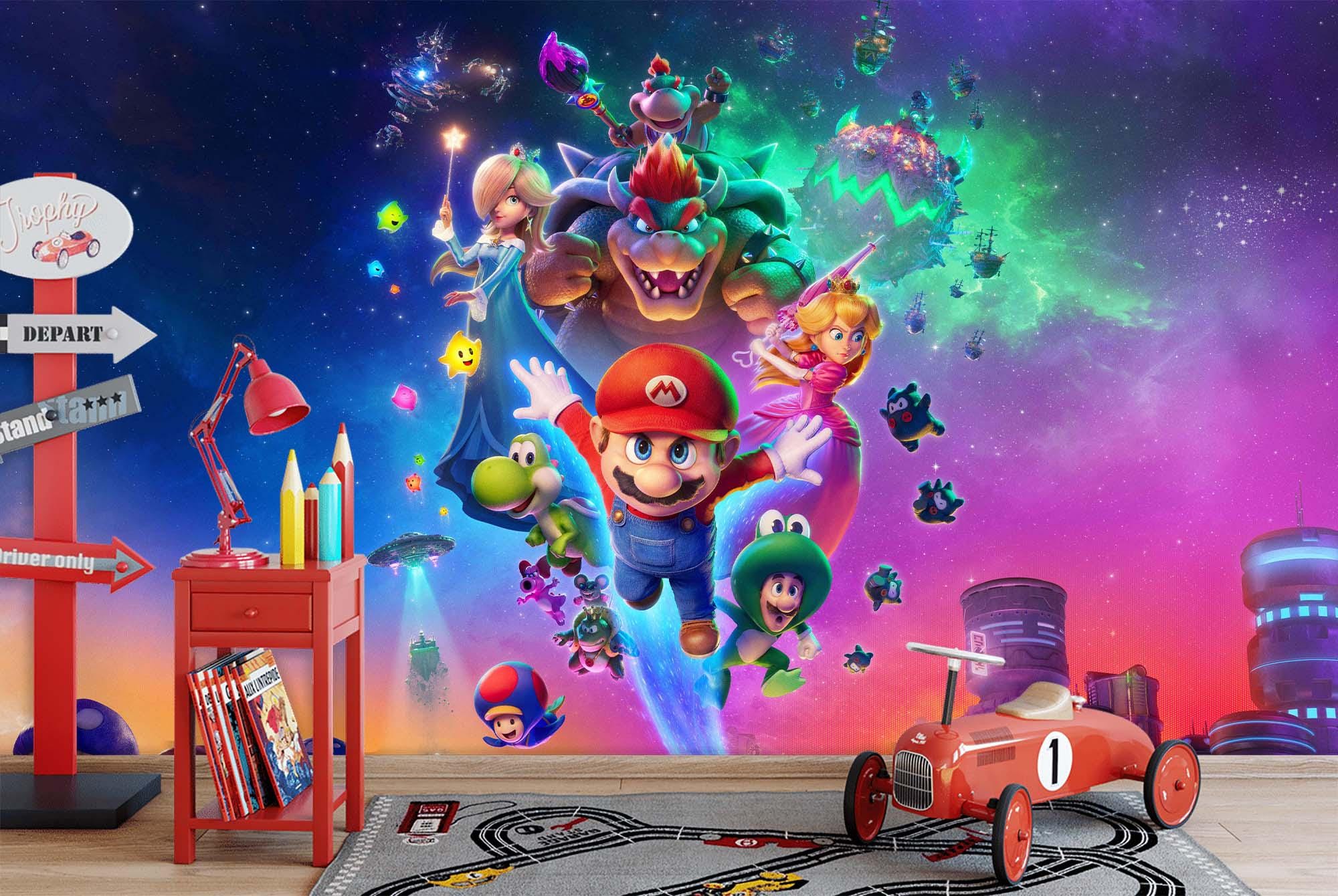 Mario galaxy poster - Etsy 日本