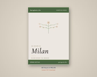 Guía de viaje a Milán en PDF / Itinerario para viajeros solitarios (48 horas)