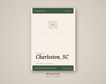 Guía de viaje de Charleston / Itinerario para viajar solo en 48 horas (Descarga en PDF)